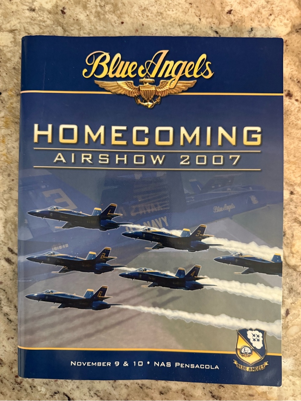 Homecoming Airshow 2007 Program - Blue